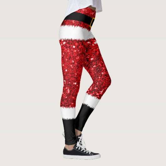 Costume de Noël Parties scintillant Leggings de No (Droite)