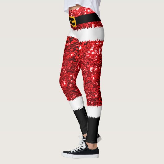 Costume de Noël Parties scintillant Leggings de No (Gauche)