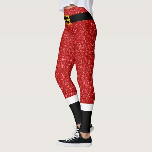 Costume de Noël Parties scintillant Leggings de No (Gauche)