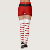 Costume de Noël Santa Claus Leggings (Dos)