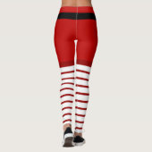 Costume de Noël Santa Claus Leggings (Dos)