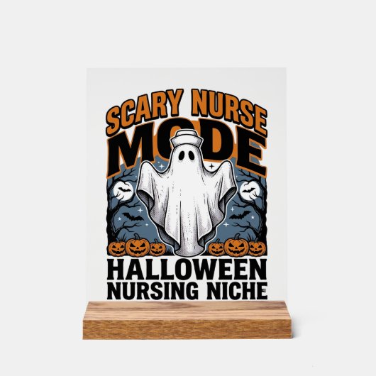 Costume de nurse effrayant Halloween Ghost Nursing (Recto)