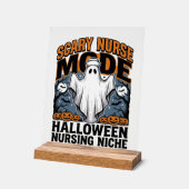 Costume de nurse effrayant Halloween Ghost Nursing (Angle)