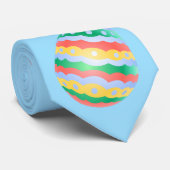 Costume de Pâques de cravate d'art d'oeuf de (Roulé)