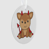 Costume de sorcière Deer Halloween (devant)