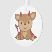 Costume de sorcière Deer Halloween (devant)