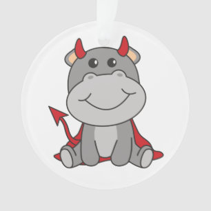 Costume de sorcière hippo Halloween mignon