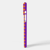 Costume Design Citrouille violet iPhone / coque ip (Verso / Gauche)