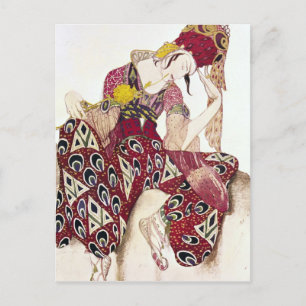 Costume design for Nijinsky bij ballet La Briefkaart