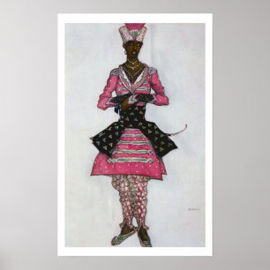 Costume design for The Indian Bridegroom, uit Sle Poster