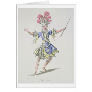 Costume design voor de Magicus, in Dardanus, een l