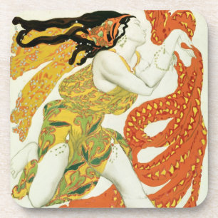 Costume design voor een bacchante in 'Narcisse' Drankjes Onderzetter