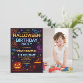 Costume d'Halloween Anniversaire Invitation (Debout devant)