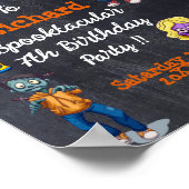 Costume d'Halloween Éffrayant pour enfants Poster  (Coin)