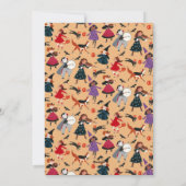 Costume d'Halloween enfants bébé douche invitation (Dos)