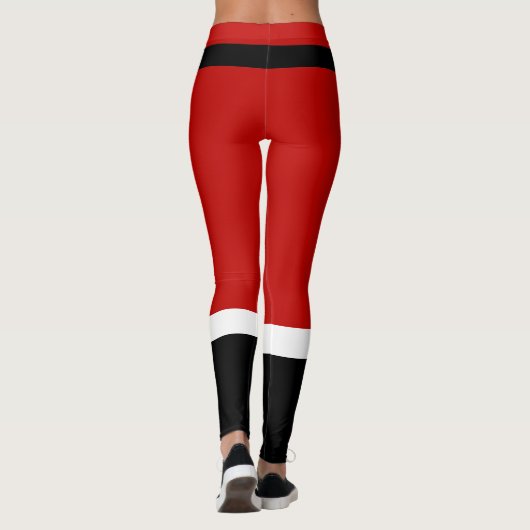 Costume du Père Noël Leggings de Noël (Dos)