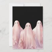 Costume éffrayant Cute Invitation de la fête d'Hal (Dos)