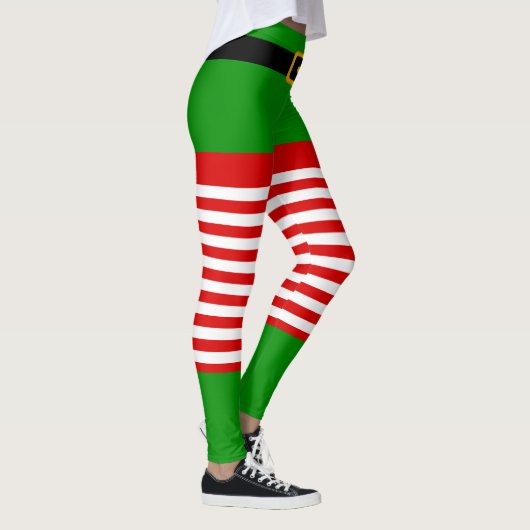 Costume elfe de Noël Leggings (Droite)
