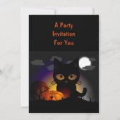 Costume enfant Halloween Fête Invitation (Dos)