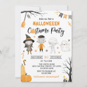 Costume Enfants Cute Halloween Invitation de fête  (Devant)