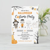 Costume Enfants Cute Halloween Invitation de fête  (Debout devant)