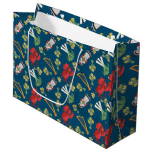 Costume et emblèmes de Gallois sur le grand sac