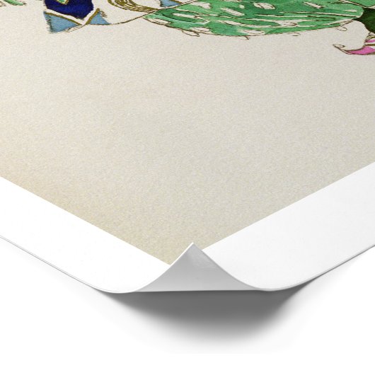 Costume for a "negro" uit Aladdin, 1916 (kleur Poster (Hoek)