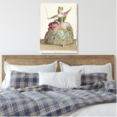 Costume for Medea in de opera "Jason en Medea", Canvas Afdruk (Insitu (Slaapkamer))