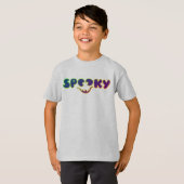 Costume Halloween éffrayant pour T-shirt garçon (Devant entier)