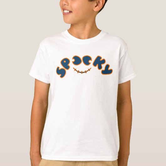 Costume Halloween éffrayant pour T-shirt garçon (Devant)