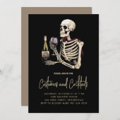 Costume Halloween Fête Invitation (Devant / Derrière)