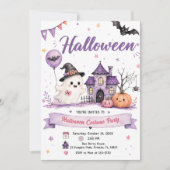 Costume Halloween Party Invitation (Devant)