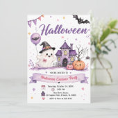 Costume Halloween Party Invitation (Debout devant)
