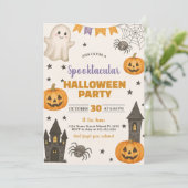 Costume hanté Trick ou Treat Invitation (Debout devant)