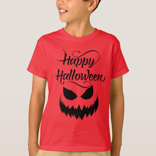 Costume Happy Halloween T-Shirt (Voorkant)
