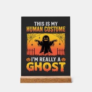 Costume Humain Halloween Fantôme Vintage