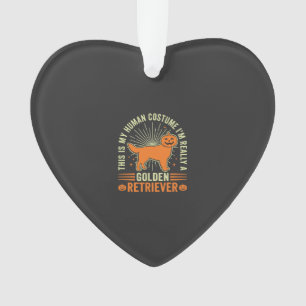 Costume Humain Halloween Golden Retriever Vintage