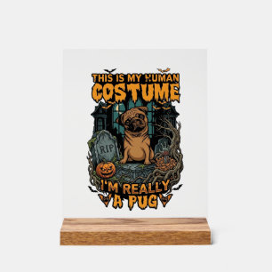 Costume Humain Pug Halloween Citrouille Pierre Tom