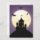 Costume Party Halloween Kaart (Achterkant)