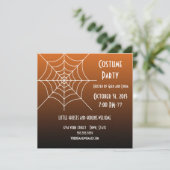 Costume Party Halloween-uitnodigingen Kaart (Staand voorkant)