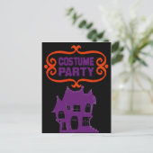 COSTUME PARTY HAUNTED HOUSE INVITATION (Debout devant)