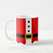 Costume Père Noël personnalisé Mug de Noël (Gauche)