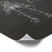 Costume spatial 1973 Tableau de bord de l'art brev (Coin)