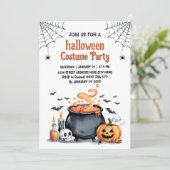 Costume tendance Cute Halloween fêtes Invitation (Debout devant)