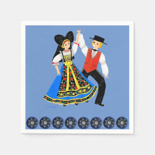 Costume traditionnel d'Alsace, Frankrijk Servet