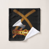 Costume Viking Halloween Belt Ax Easy Cosplay Out (Gant de toilette)