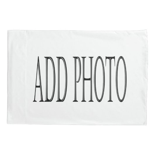 Costume voegt je eigen fotokussen toe kussensloop (Achterkant)