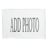 Costume voegt je eigen fotokussen toe kussensloop (Voorkant)