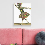 Costume voor een demon in 'Armide', 'Psyche' en 'S Canvas Afdruk (Insitu (Woonkamer))