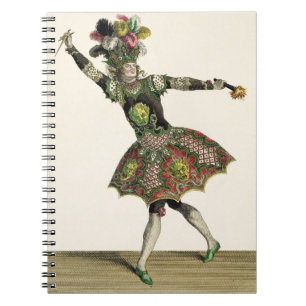 Costume voor een demon in 'Armide', 'Psyche' en 'S Notitieboek